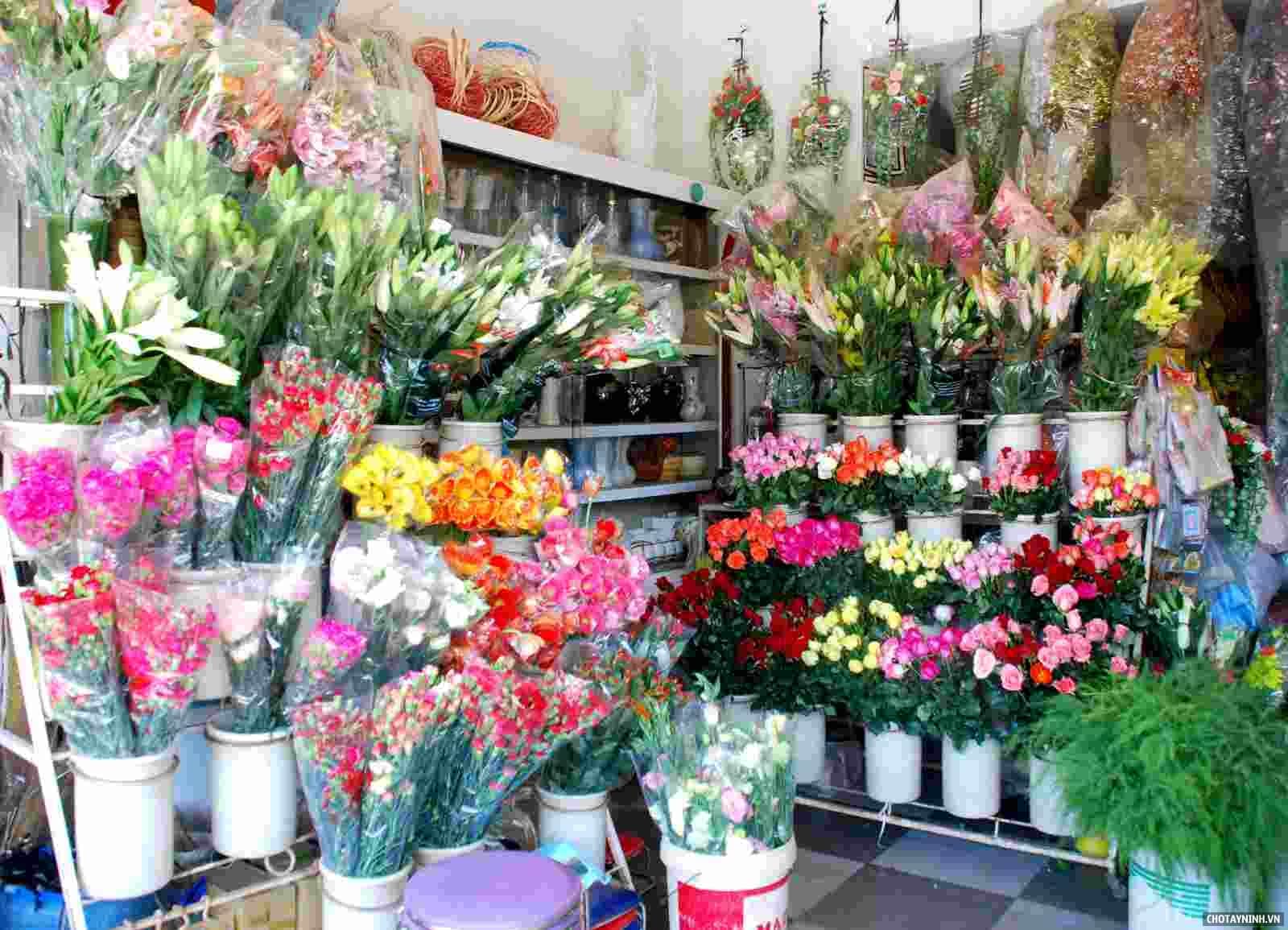 tiệm hoa tươi ở quận 1